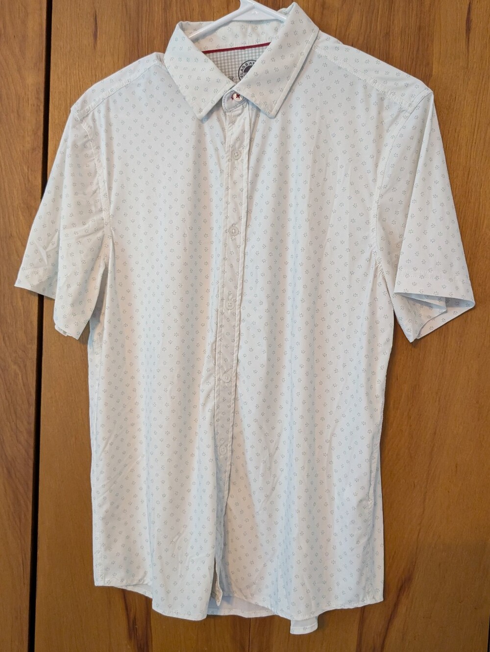 Flag & Anthem Men's Short-Sleeve Button-Up Shirt Size Small